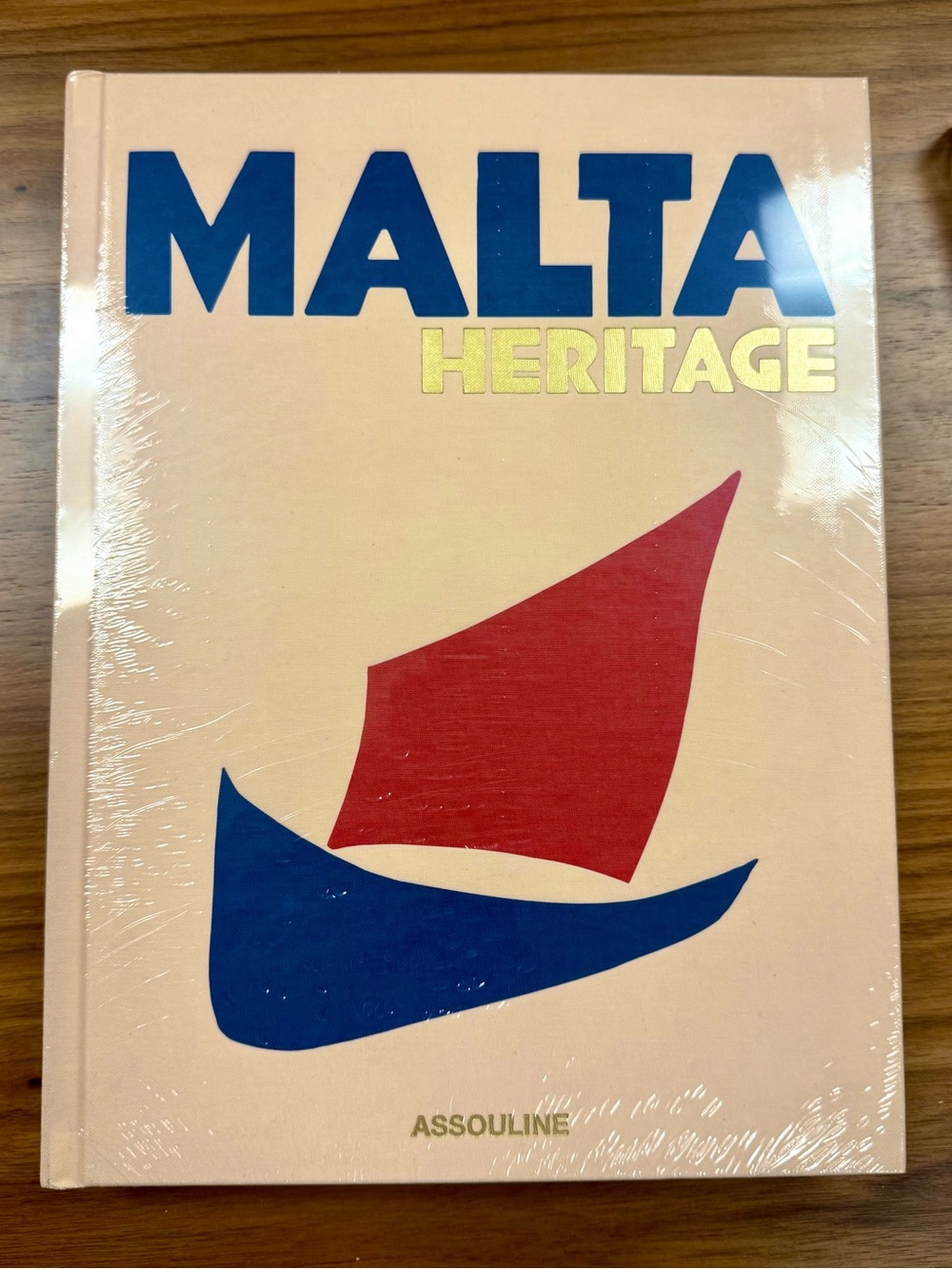Assouline Malta Heritage - Blue, Red & Cream Cover